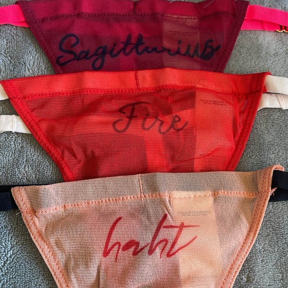 Sagittarius Zodiac Thongs - 4 pc gift set - one size - NWT - Picture 4 of 8
